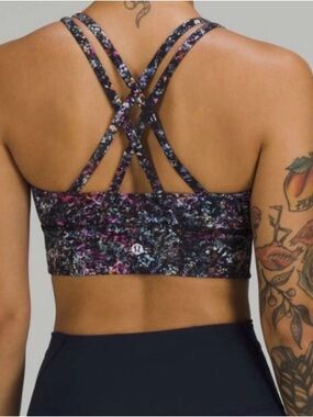 Lululemon Energy Bra Floral